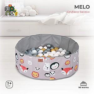 Manej Moni Melo 90 balls Animals Grey