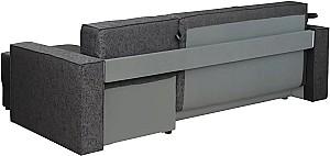 Canapea coltar Modern Lotos Alaska 10 Total Eclipse Gri inchis