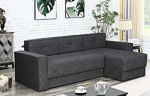 Canapea coltar Modern Lotos Alaska 10 Total Eclipse Gri inchis