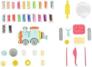 Set de jucarii Strateg Mister Aluat: Food Train (57995)