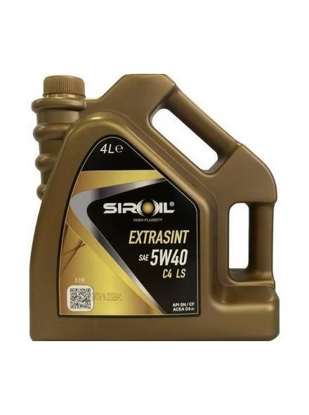 Ulei motor Siroil 5W40 C4 4l API SN/CF EXTRASINT LS