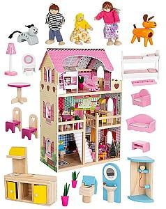 Casuta pentru papusi Enero Toys LED XXXL Multicolor