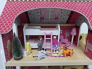 Casuta pentru papusi Enero Toys LED XXXL Multicolor