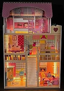 Casuta pentru papusi Enero Toys LED XXXL Multicolor
