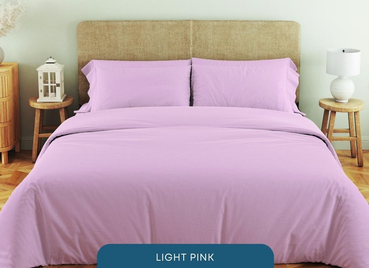 Albituri de pat TEP Soft Dreams 200x220 cm Light Pink
