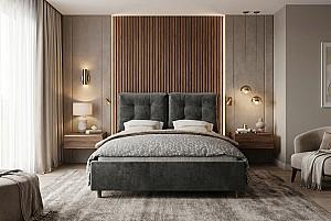 Pat Relaxe Home Talin 160x200 London 16 Dark Grey