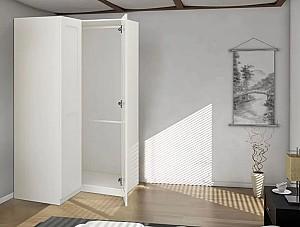 Dulap colt IKEA Pax/Grimo rafturi/bare 110/110x201 Alb