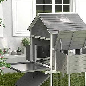 Cotet pentru gaini PawHut D51-150V01GY