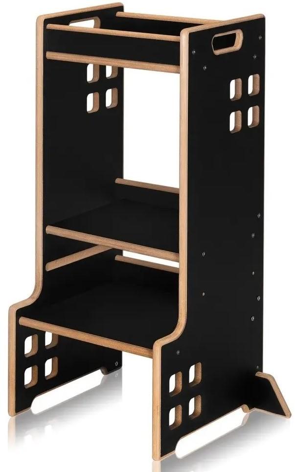 Scaun de masa multifunctional Lionelo Cass Black Onyx