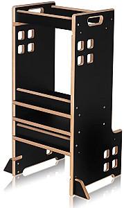 Scaun de masa multifunctional Lionelo Cass Black Onyx