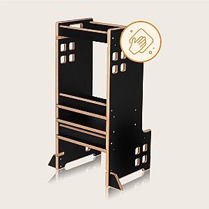Scaun de masa multifunctional Lionelo Cass Black Onyx