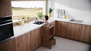 Scaun de masa multifunctional Lionelo Cass Black Onyx