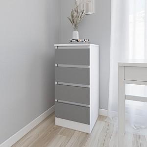 Comoda Smartex Т1 50 cm Alb / Grafit