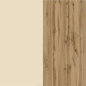 Comoda Smartex Т1 50 cm Ivory / Stejar Închis