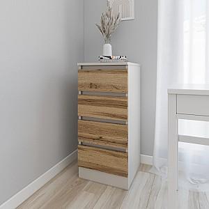 Comoda Smartex Т1 50 cm Cașmir / Stejar Închis