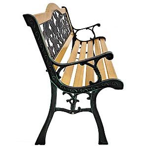 Banca gradina Jumi OM-357945 Pin (Maro)/Negru