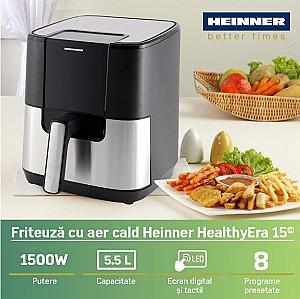 Friteuza cu aer cald Heinner HAF-H6BKS1500