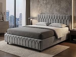 Pat VLM Optimus 160x200 Gri + Saltea Salt Confort Clasic 160x200