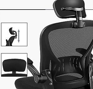 Fotoliu de birou Strategic S18 Black/Silver