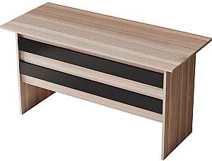 Masa de birou Mirage Design Vario VO1-OB Stejar (Bej)/Larex Negru