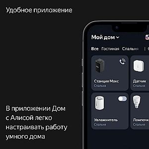 Boxa smart Yandex Station Max Black (YNDX-00053K)