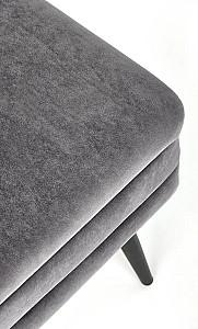 Bancheta Halmar Velva Grey/Black