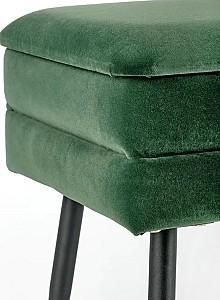 Bancheta Halmar Velva Dark Green/Black