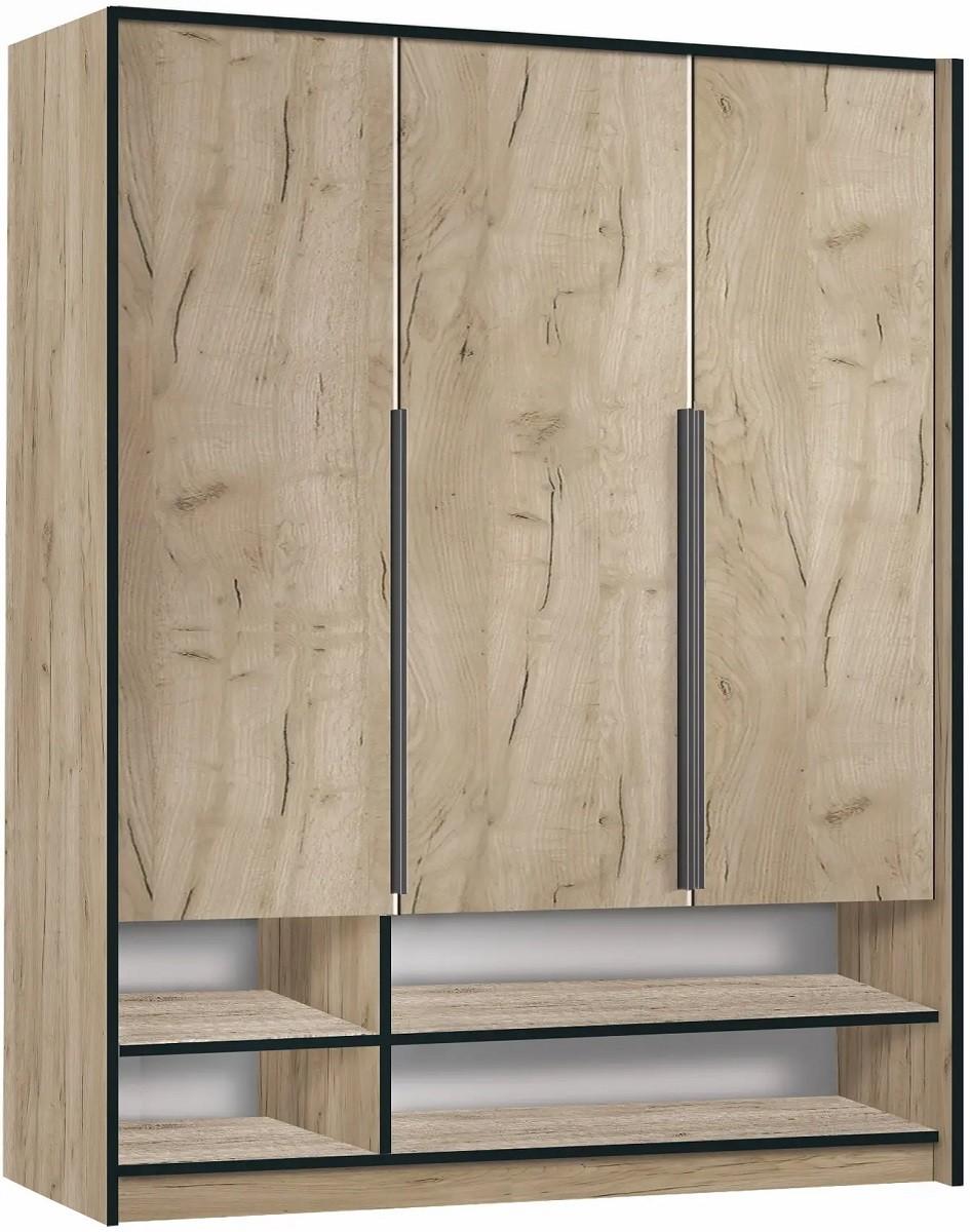 Dulap Modern Alex 150cm Stejar Craft Gri (Maro)