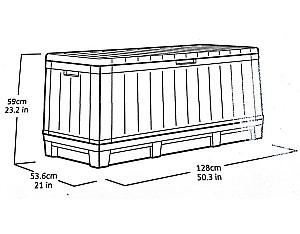 Cutie pentru depozitare Keter Kentwood 340l (57716)
