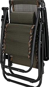 Sezlong Springos Zero Gravity GC0029 Black/Brown