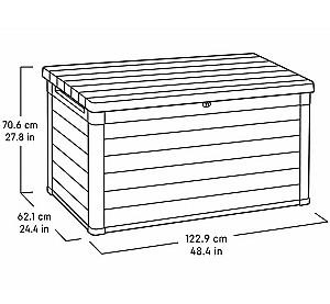 Cutie pentru depozitare Keter Signature 380l (57687)