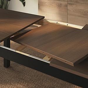 Masa IKEA Alhult Negru/Maro