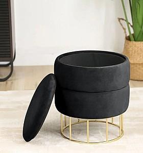 Bancheta Akord Elza Gold/Black