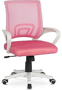 Fotoliu de birou Mebel Elite Nate Pink/White