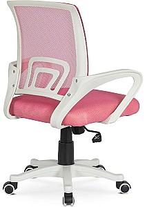 Fotoliu de birou Mebel Elite Nate Pink/White