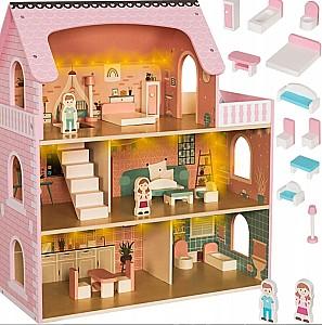 Casuta pentru papusi Kruzzel 26364 Pink