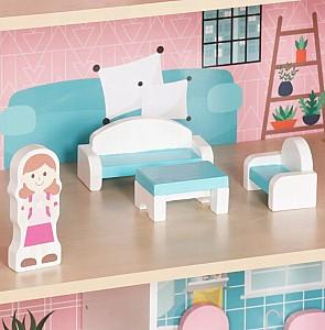Casuta pentru papusi Kruzzel 26364 Pink