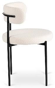 Scaun Mebel Elite Tulsa Cream/Black