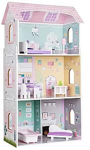 Casuta pentru papusi Ecotoys Residence Blueberry 4121 Pink/Blue