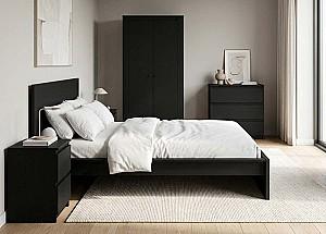 Set dormitor VLM Fiora (5-1211) Frasin Negru