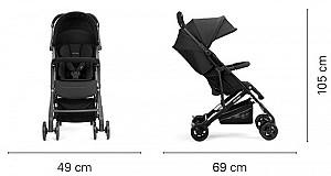 Carucior de plimbare RECARO Easylife Elite 2 Prime Mat Black