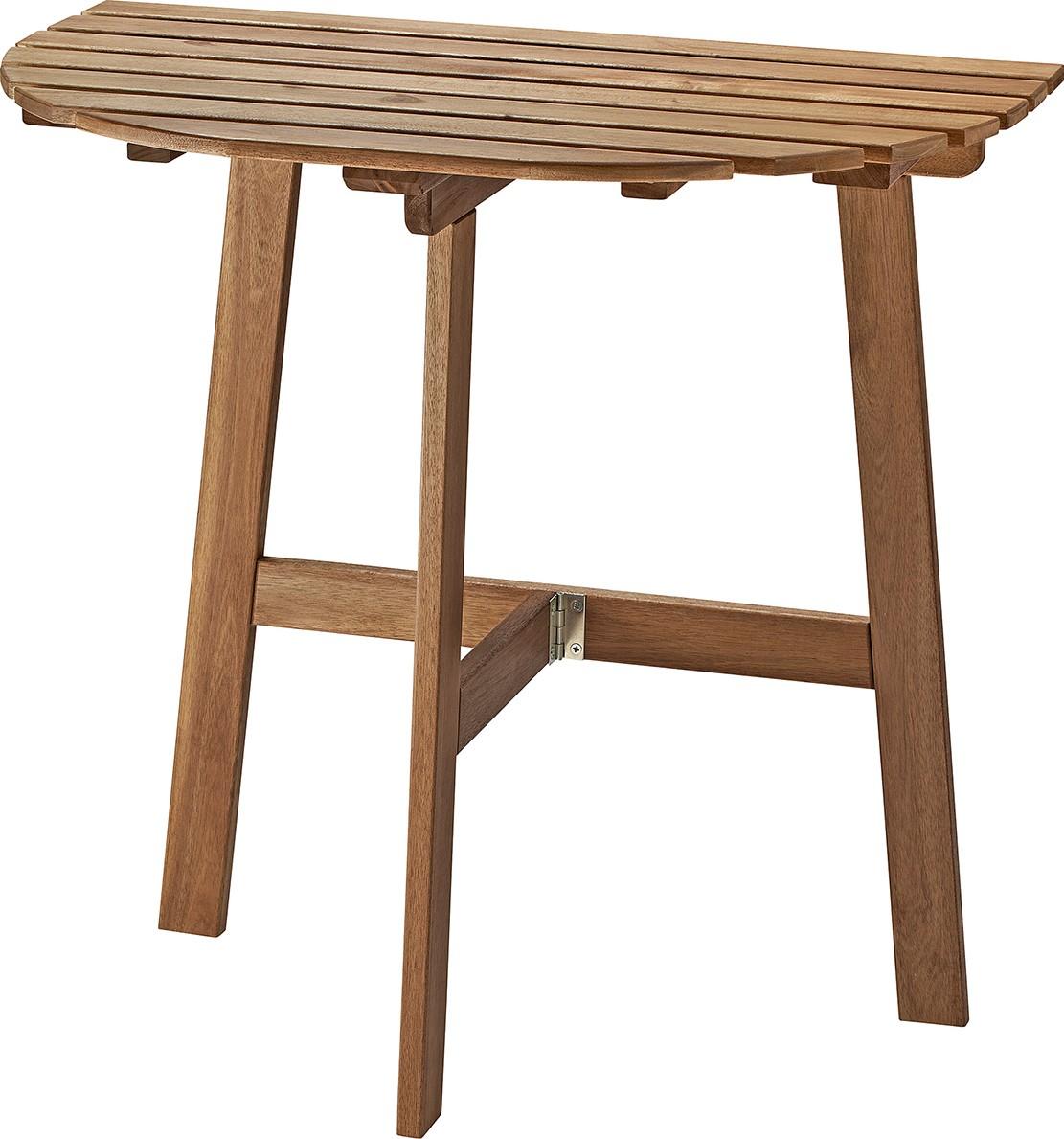 Masa de gradina IKEA Askholmen 70x44 Maro Inchis