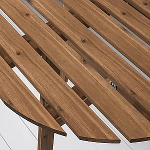Masa de gradina IKEA Askholmen 70x44 Maro Inchis