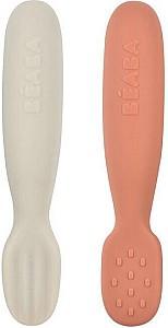 Set de tacimuri Beaba Terracotta/Velvet Grey (B913579)