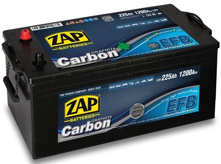 Acumulator auto ZAP 225 Ah TRUCK PREMIUM EFB