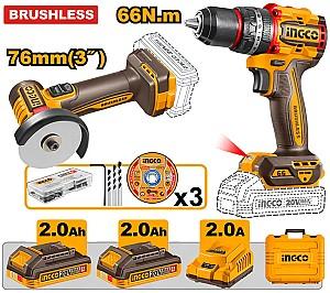 Set de scule electrice INGCO CKLI20255