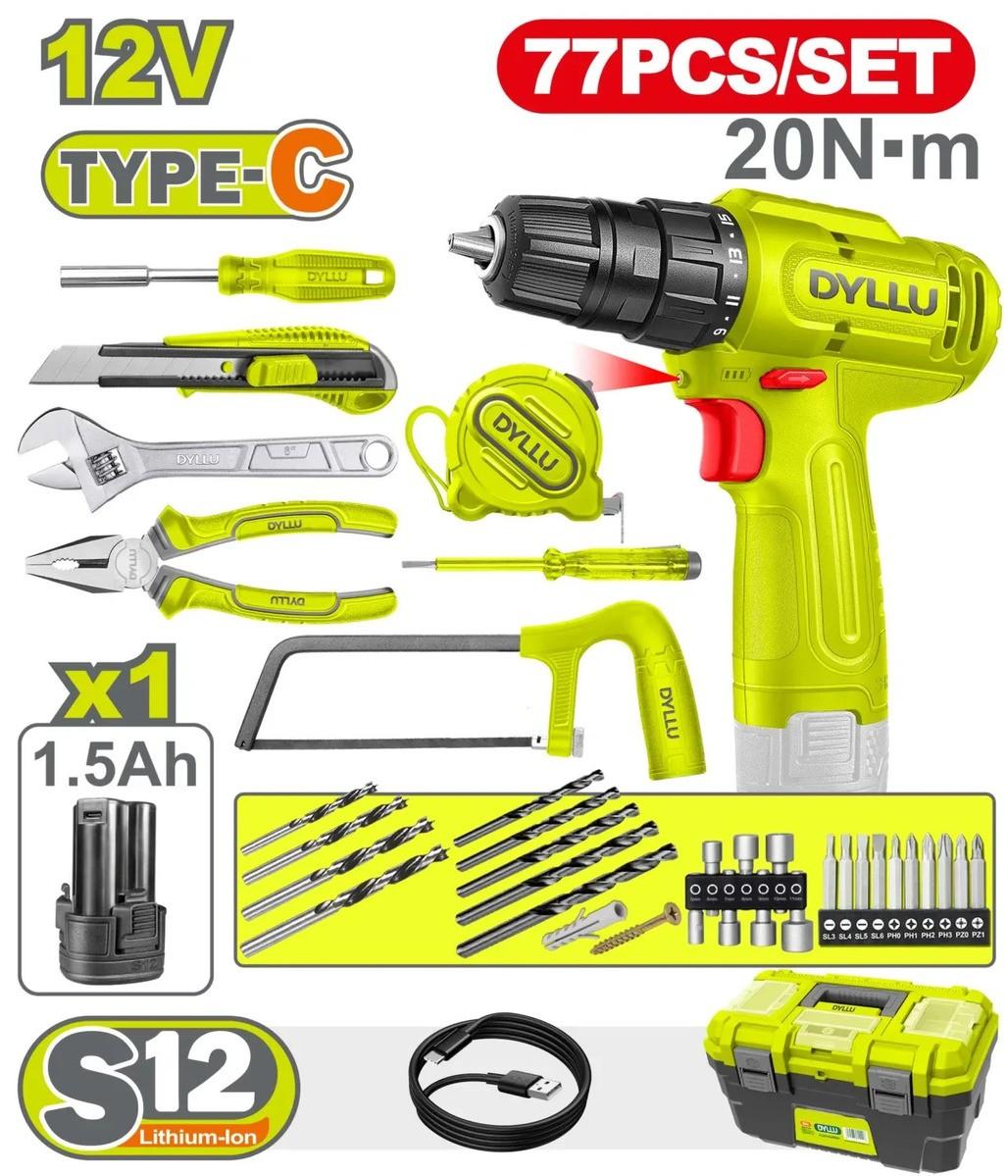 Set de scule DYLLU DTDT4B77