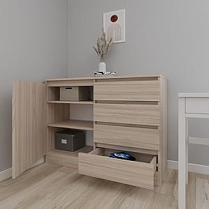 Comoda Smartex Т2 80 cm Stejar Deschis
