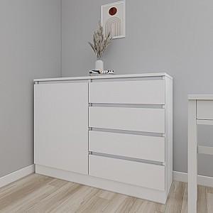 Comoda Smartex Т2 120 cm Alb