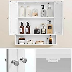 Dulap de baie Vasagle LHC002 White
